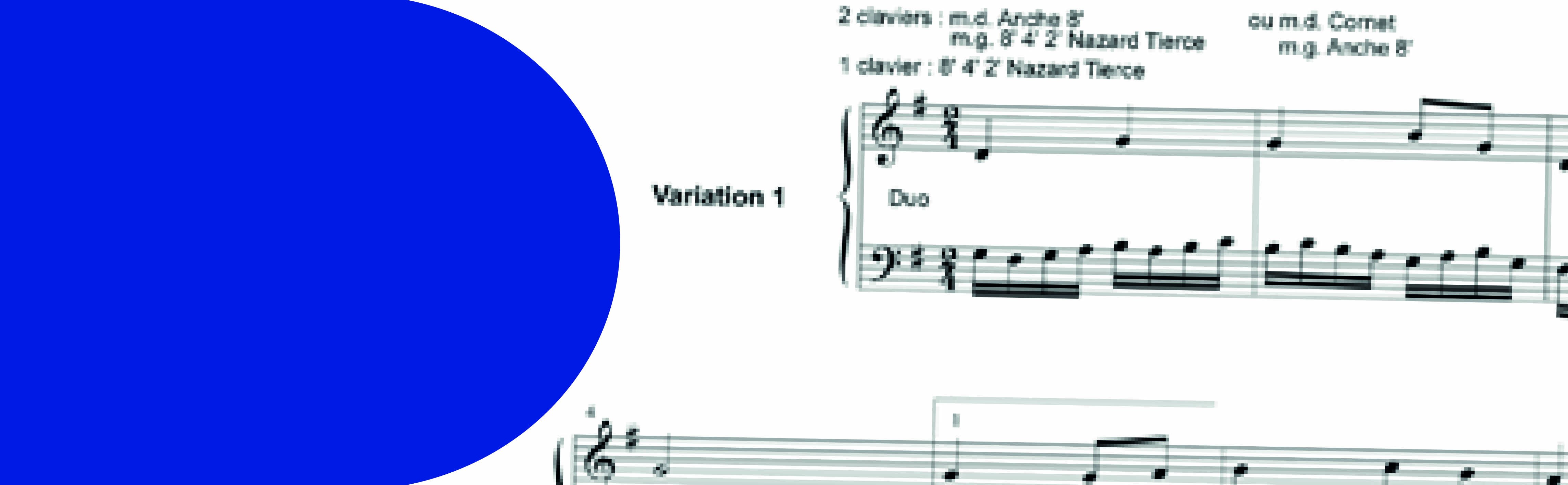 Variations d'orgue sur "Il est né le divin enfant"